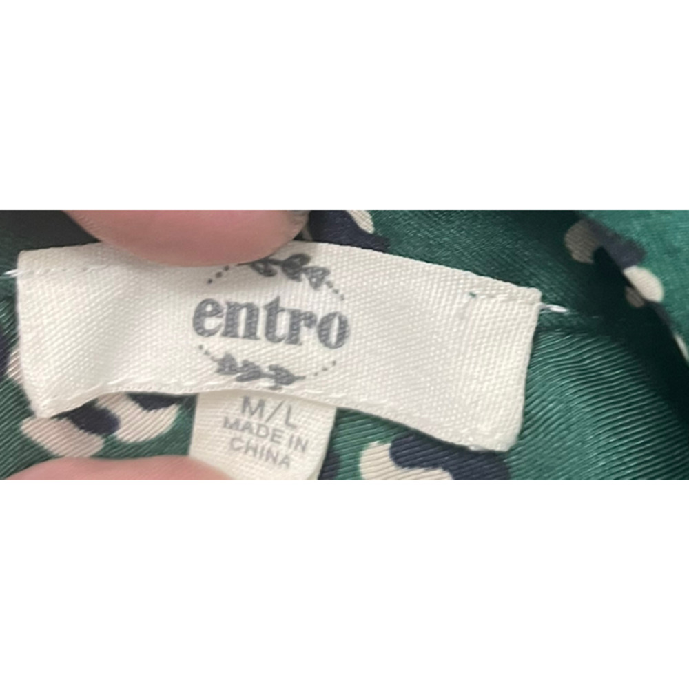 Entro Leopard Print Button Front Blouse - image 4